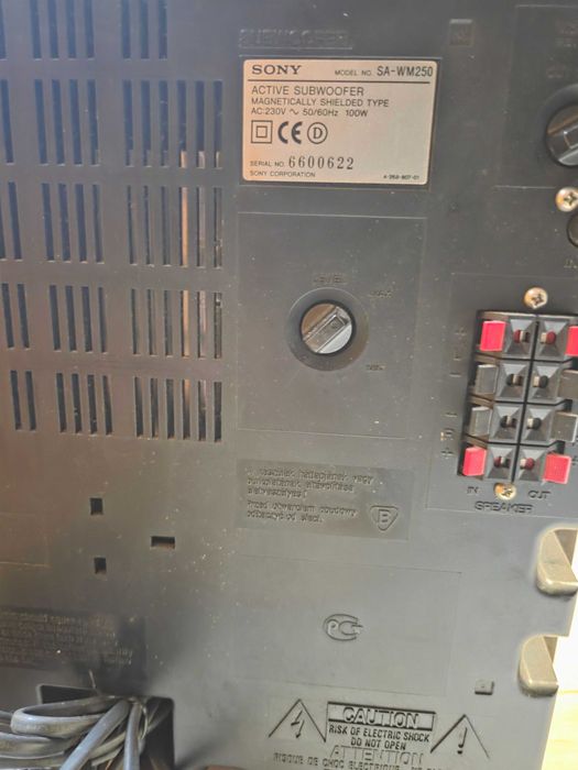 Subwoofer Activ Sony x2