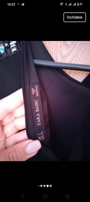 Salopeta scurta sexy de Zara marimea S