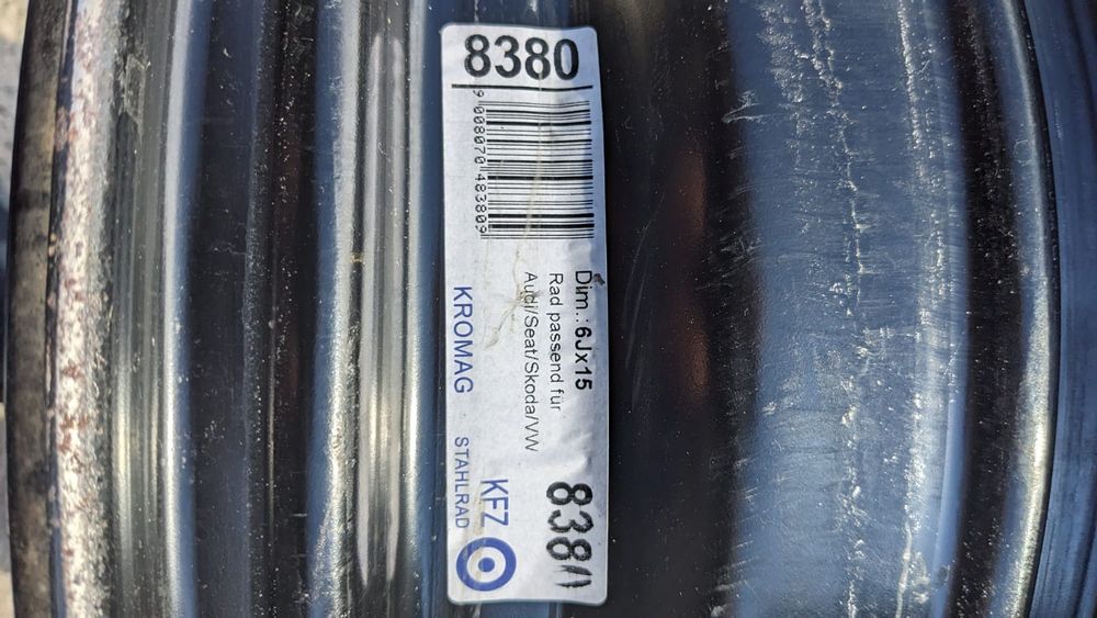 Железни джанти 15 цола