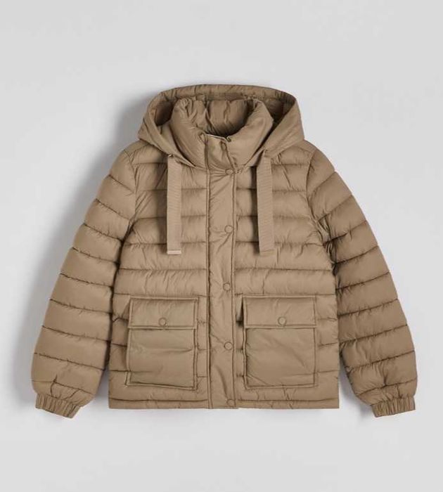 Reserved_Зимно (леко и пролетно) яке в кафяв цвят