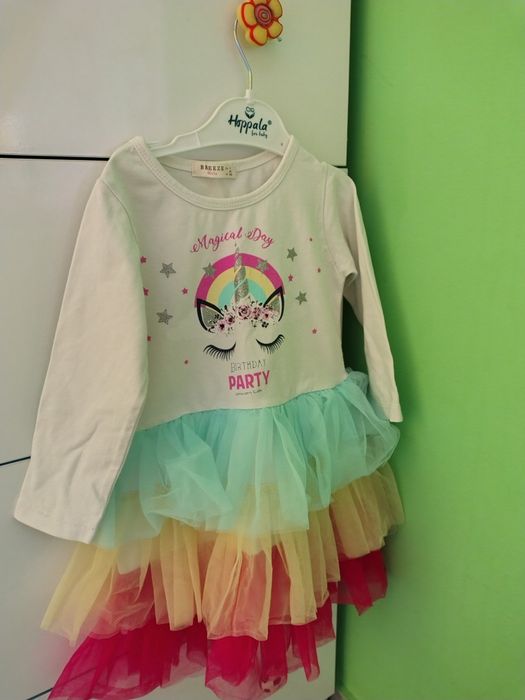 Рокля за рожден ден 98-104