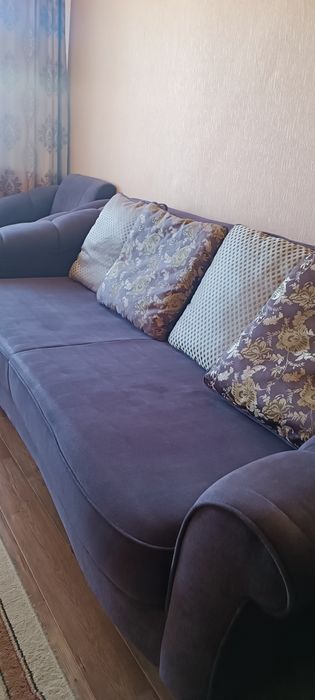 Диван, 2 кресла, ковер