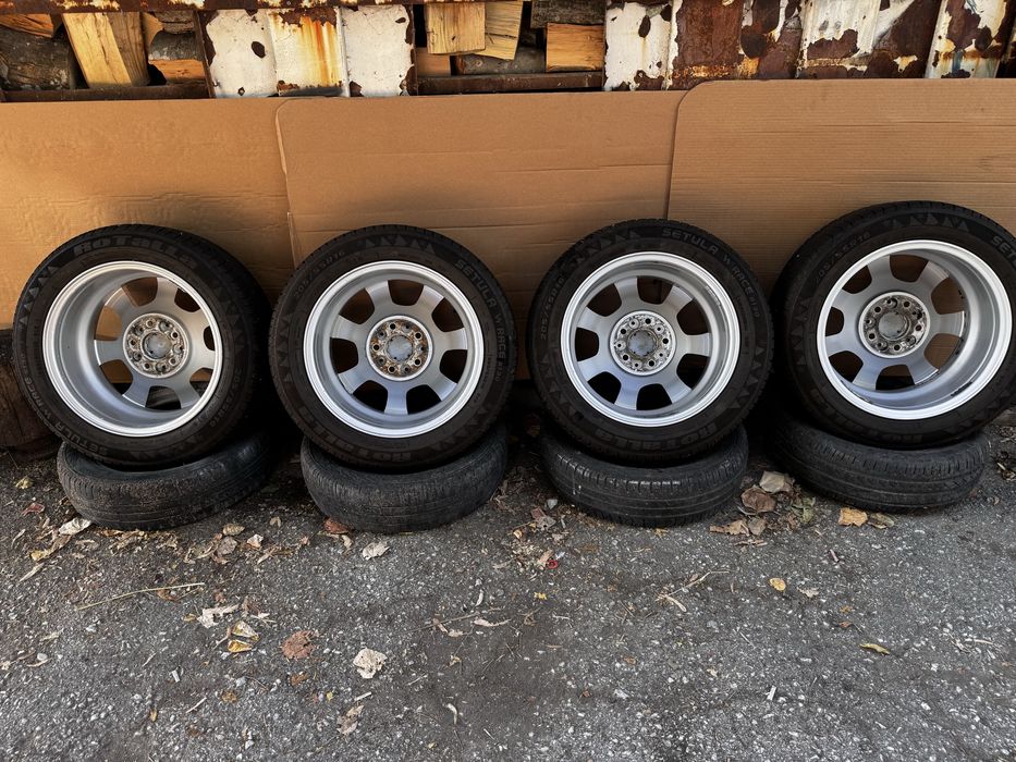 16” 5x120 7j ET20 с нови зимни гуми 205/55/16 Дот 25
