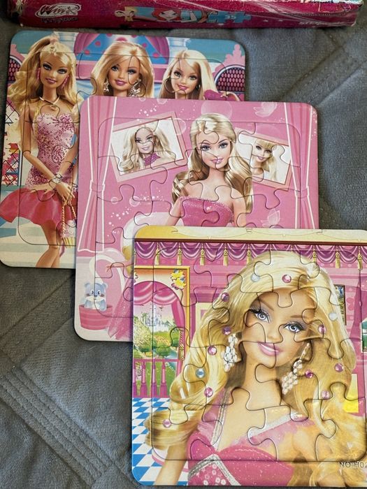 Набор пазлов для девочки !