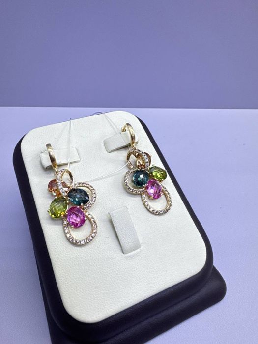 Золотые серьги #MA960356