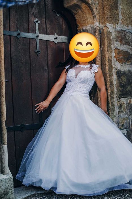 O rochie de mireasa purtata