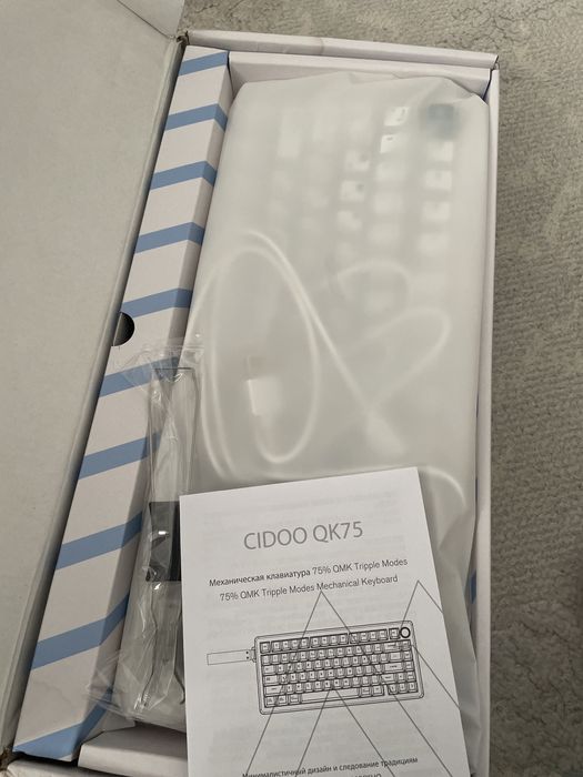 Механическая клавиатура игравой. CIDOO QK75
