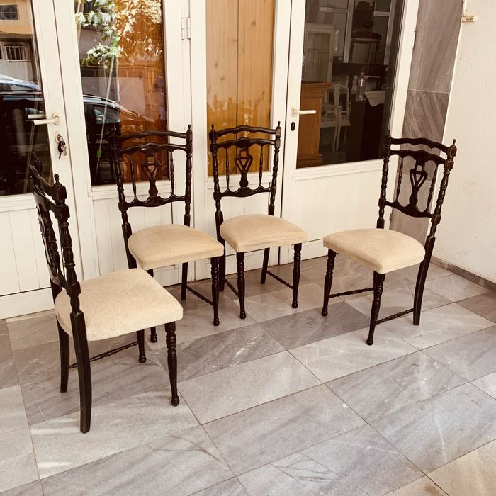 Винтидж модерни антикварни столове от 50-те