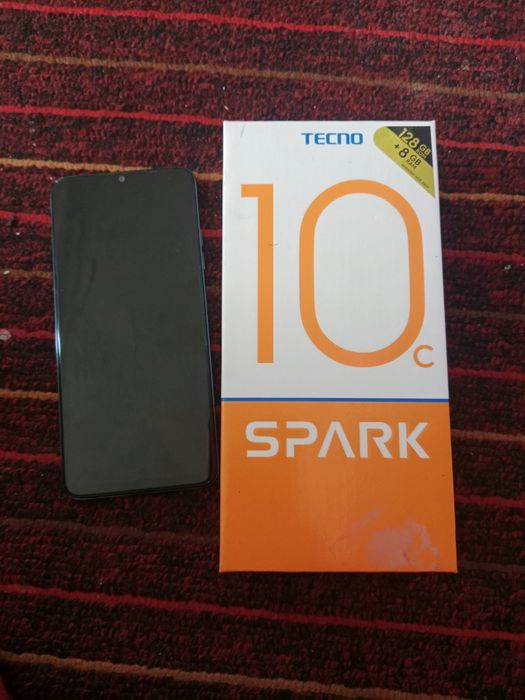 Tecno Spark 10c yangi dakumeti bilan