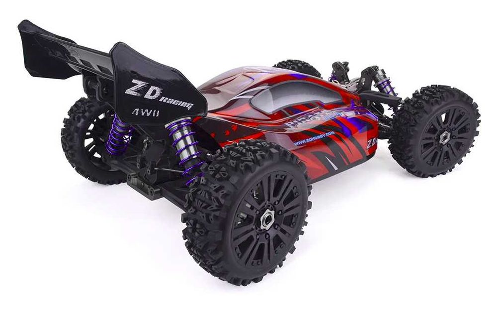 Състезателно Бъги ZD Racing 9020 V3 1:8, brushless, 90км\ч, Червен