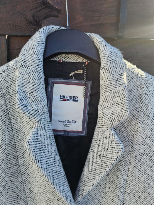 Pardesiu Tommy hilfiger 25% lana ,size S