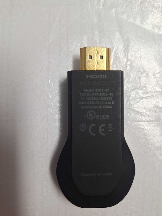 HDMI Google Chrome Chromecast H2G2-42 - player media de streaming