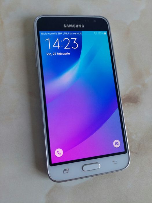 Vând Samsung Galaxy J3 alb, fără probleme, NEcodat //poze reale