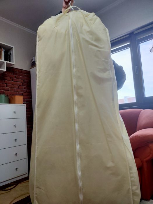 Rochie Mireasa nepurtat All line Tull Sclipici