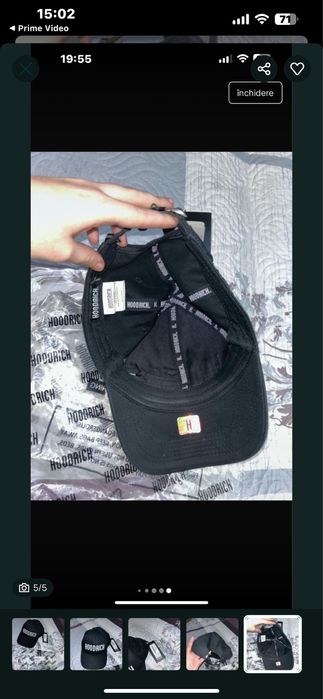 sapca hoodrich neagra