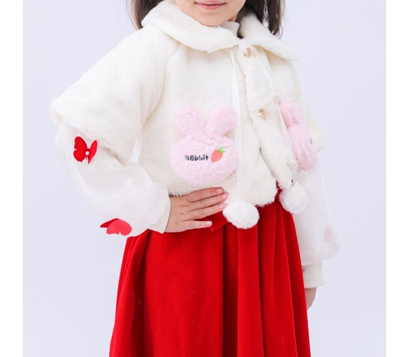 Новое белое балеро для девочек до 6-лет