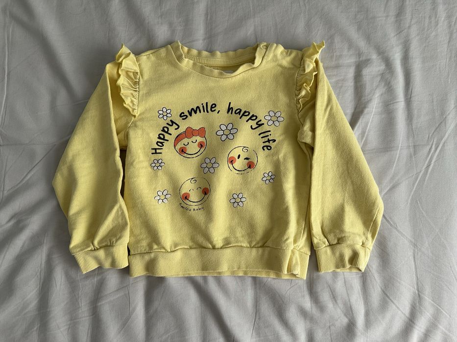 Lot 2 bluze sport + rochie + reiati dublati fetite marimea 98 cm