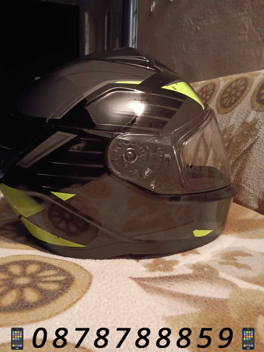 Каска SHARK Ridill 2 Berserk + интерком, мешка и кутия