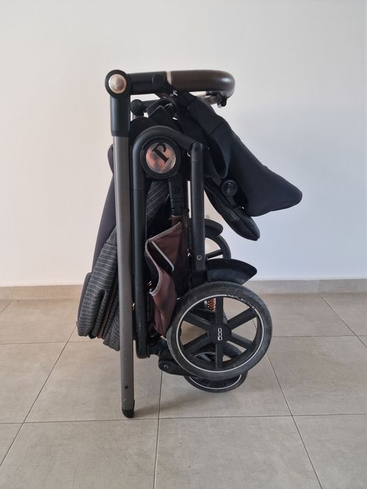 Количка, столче за кола, кош Peg Perego Veloce, цвят Fiat 500