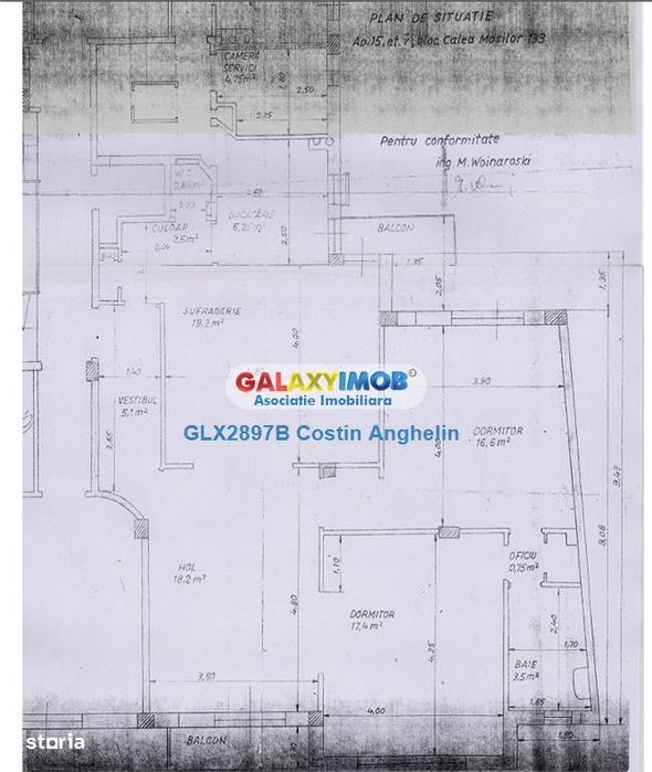 Apartament 3 Camere Renovat - Calea Mosilor