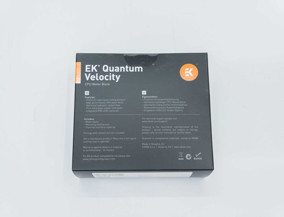 EKWB EK-Quantum Velocity D-RGB  water cooling water block