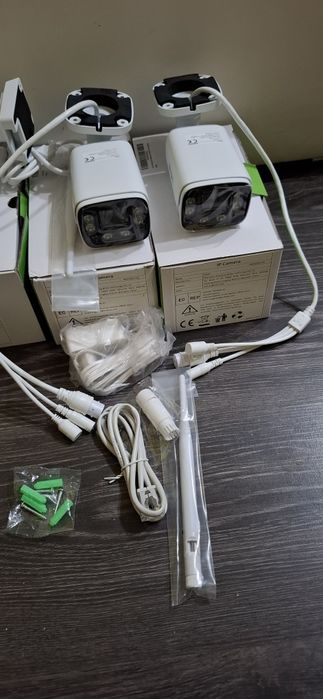 Kit Complet Camera   de supraveghere  si Alarma paradox Dsc Montaj