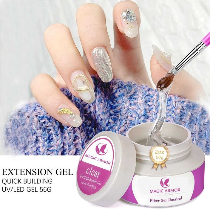 Gel constructor unghii MAGIC ARMOR transparent 56g