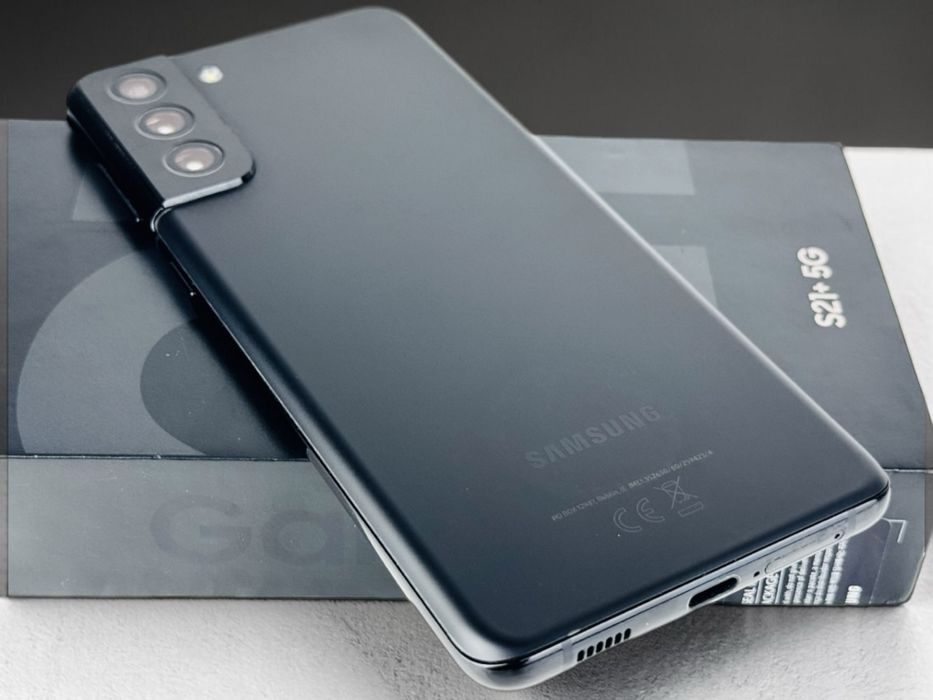 Samsung Galaxy S21 Plus 5G 128GB 8RAM Black Отличен! Гаранция!