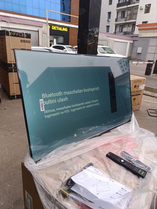 Televizor moonx 55 smart tv galasavoy pult