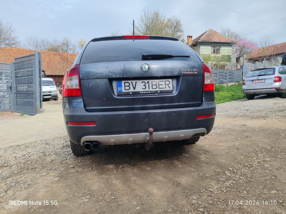 Vand Skoda octavia scout 2.0 . 4x4 automata dsg 140 cai 2013
