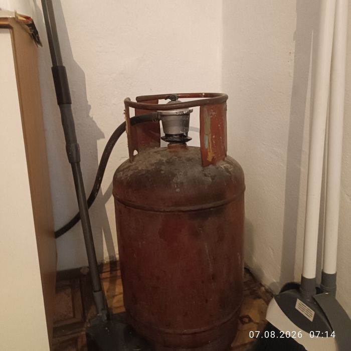 Газ плита с балонам