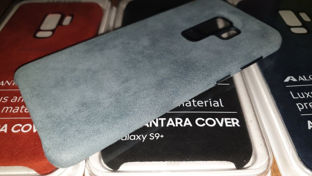 Husa originala Samsung Alcantara Cover Galaxy S9 Plus S9+ G965