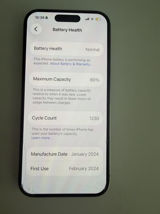 Iphone 15 pro Перфектен