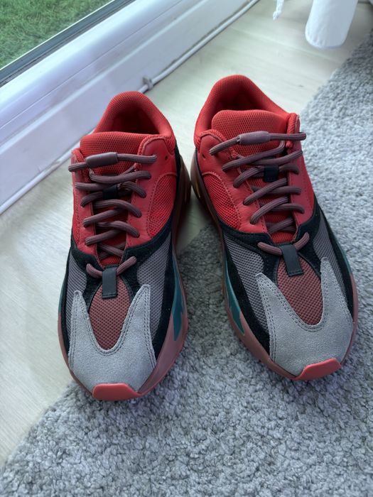Yeezy 700 v1 hi res red