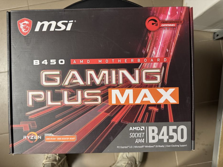 Placa de baza MSI GAMING B450