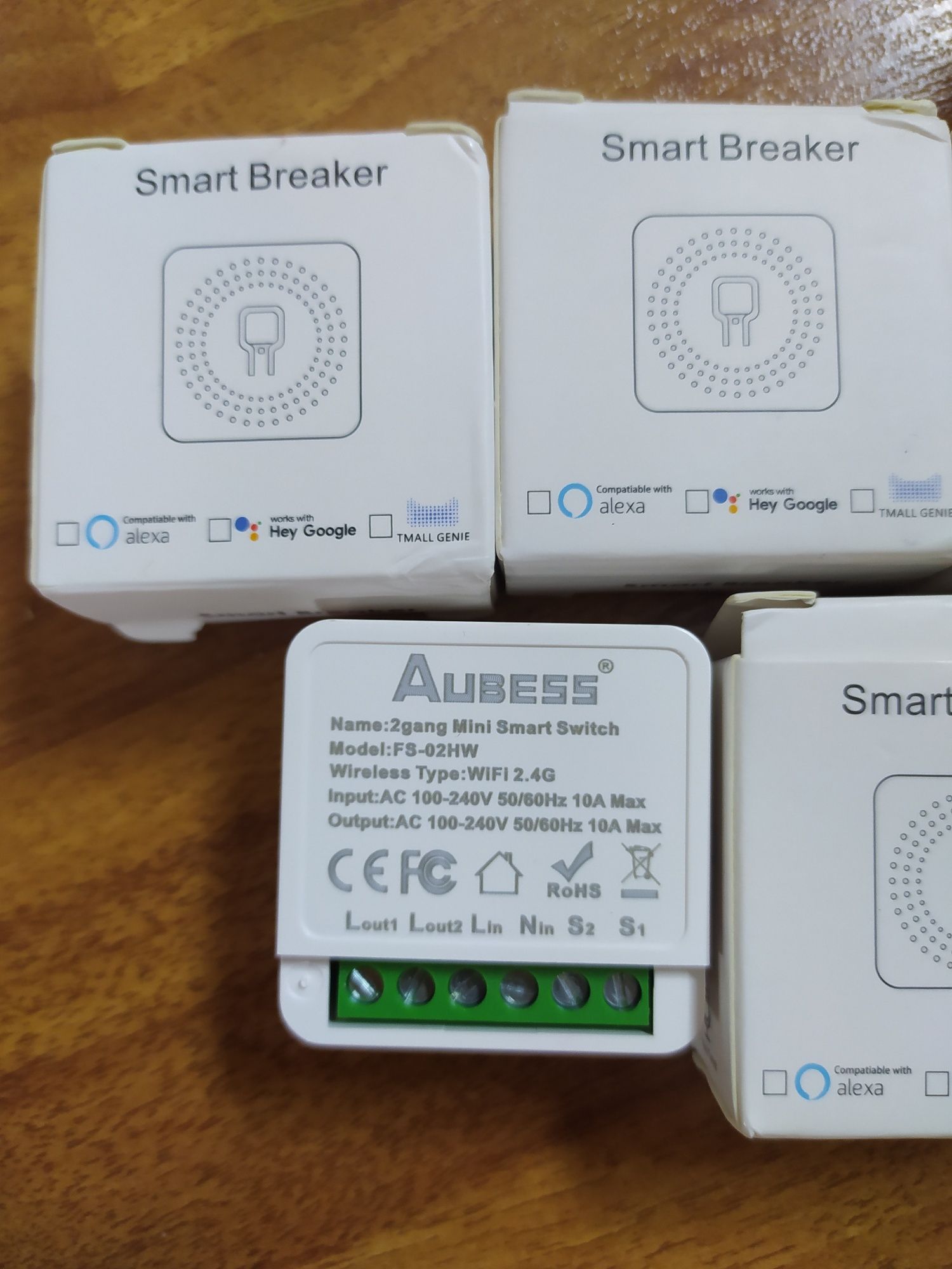 Двойной умный выключатель wi fi tuya, яндекс алиса, smart life: 150 000 ...
