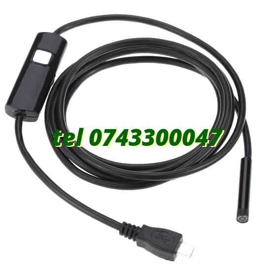 Endoscop  Camera Endoscopica Flexibila Pt Telefon Si Pc