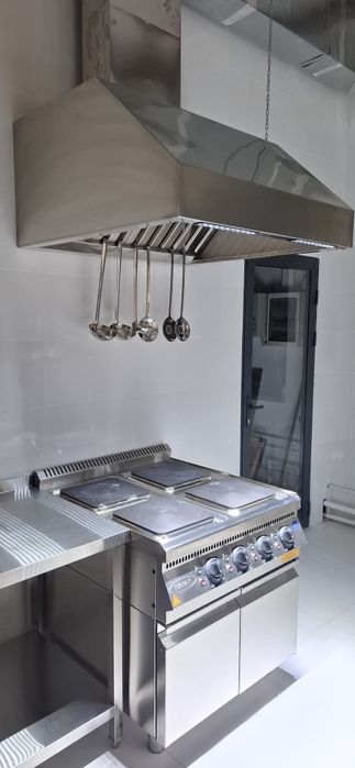 Зонт нержавейка дымоход вытяжка для кухни