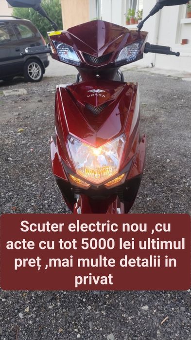 Scuter electric volta nou ,nu-i folosit deloc