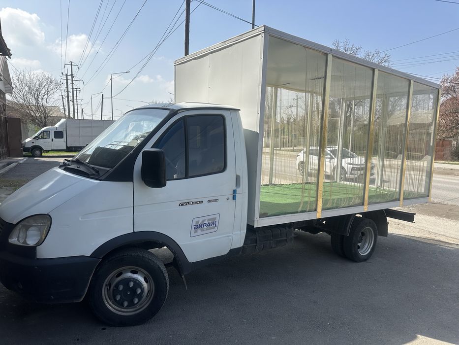 прозрачная газель | зеркальная газель