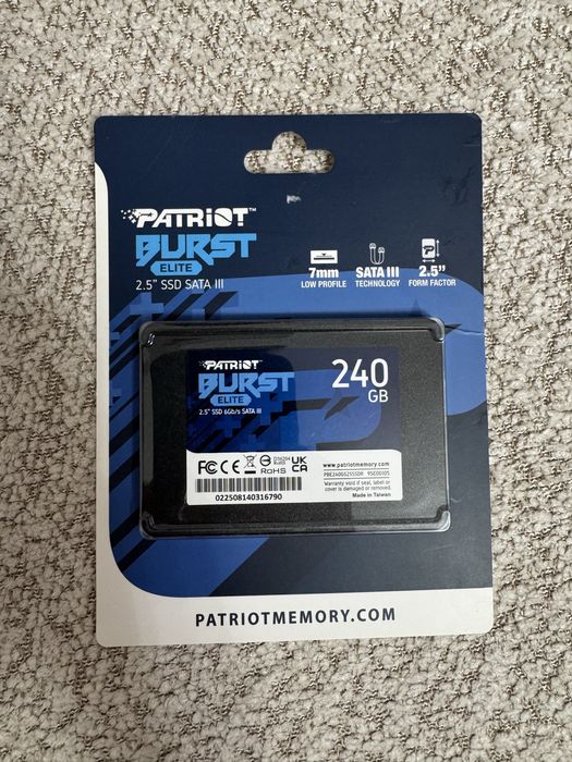Накопитель SSD Patriot Burst Elite 240GB