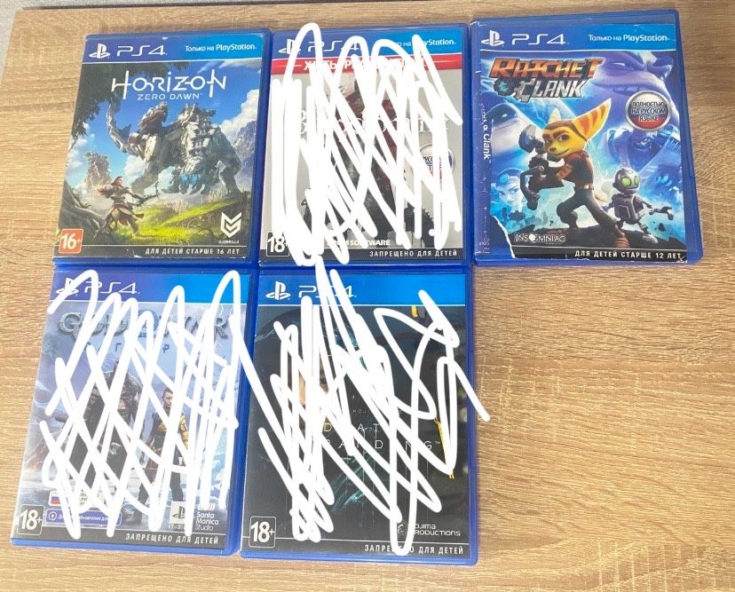 Продам Диски ps4