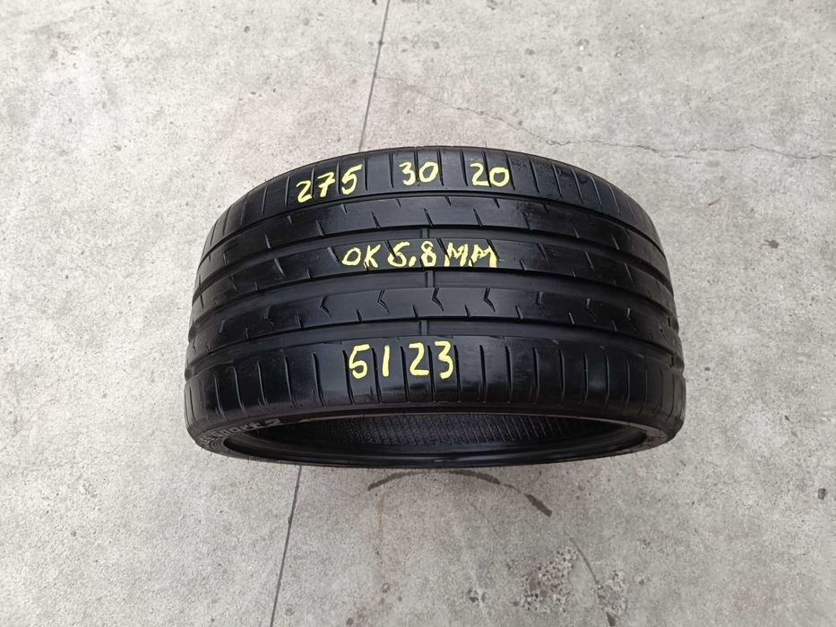 O anvelopa de vara 275 30 20 toyo proxes sport 2 profil 6,8 mm dot