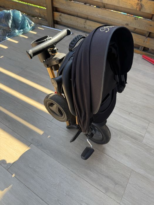 Tricicleta pentru copii Ultrapliabila Qplay Nova Gold Limited Edition