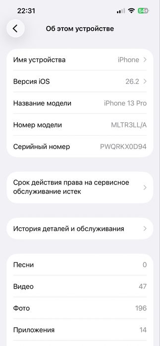 13 pro ideal bir qol ishlatilgan tel