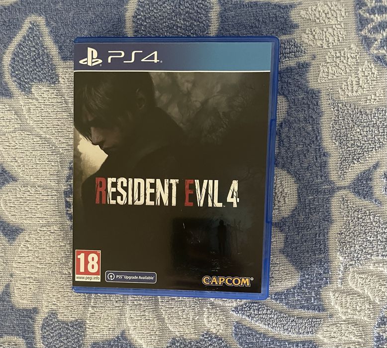 Диск ps 4 Resident evil 4 remake