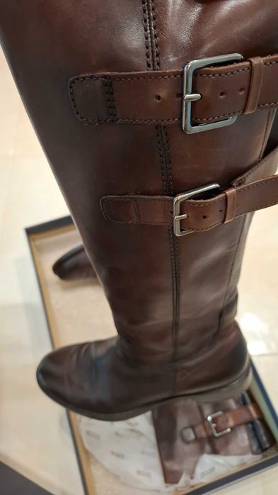 Ботуши  от естествена кожа Ecco