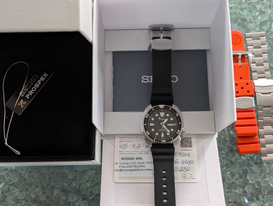 Seiko Prospex SRPE93 "Turtle" - NOU