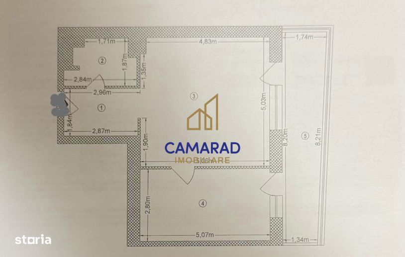 Apartament 2 camere de inchiriat | InCity Residence | Metrou Dristor