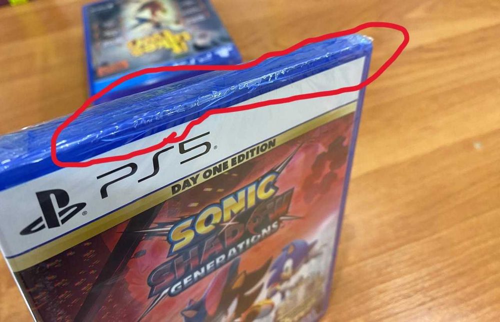 Новый*** Sonic X Shadow Generations Day One Edition PS5/ Соник Пс5